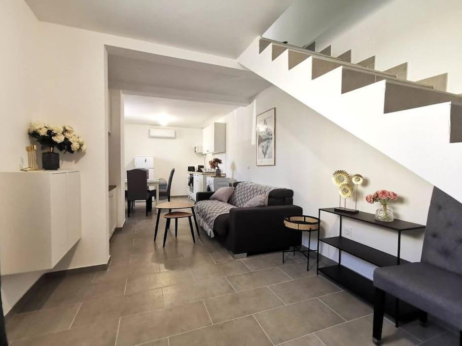 L'Elegant Duplex - Clim I Wifi I Proche Du Centre-Ville Miramas Luaran gambar
